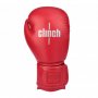 Перчатки боксёрские Clinch Fight PU (красный/белый)