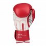 Перчатки боксёрские Clinch Fight PU (красный/белый)