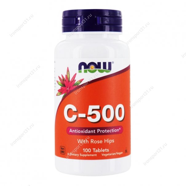 Vitamin C-500 With Rose Hips 100 таб