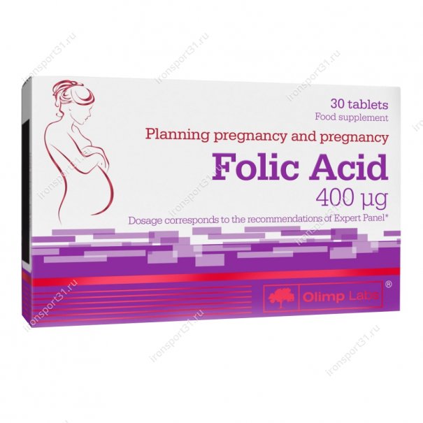 Folic Acid 30 таб