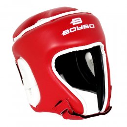 Шлем для кикбоксинга BoyBo Universal Nylex (красный)