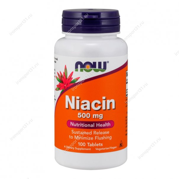 Niacin 500 mg 100 капс