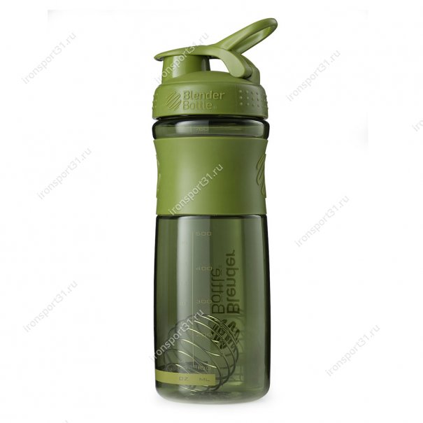 Шейкер Blender Bottle SportMixer 828 мл (оливковый)