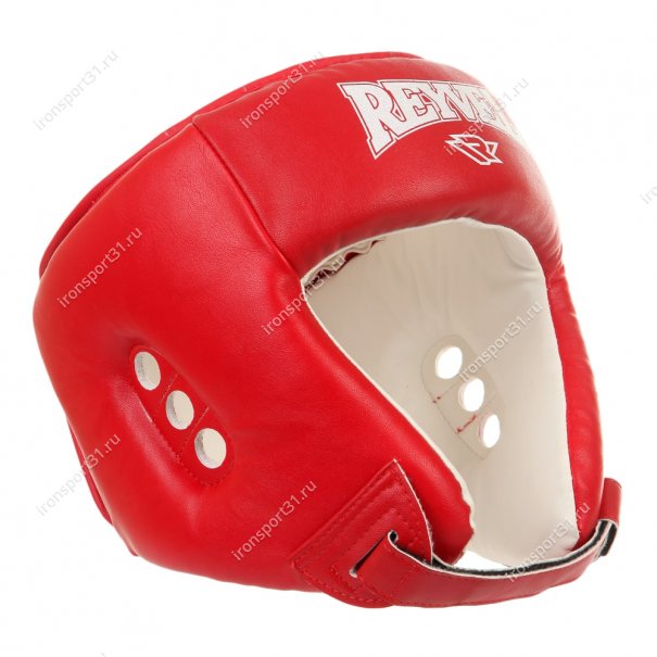 Шлем боксерский Reyvel, PU (красный)