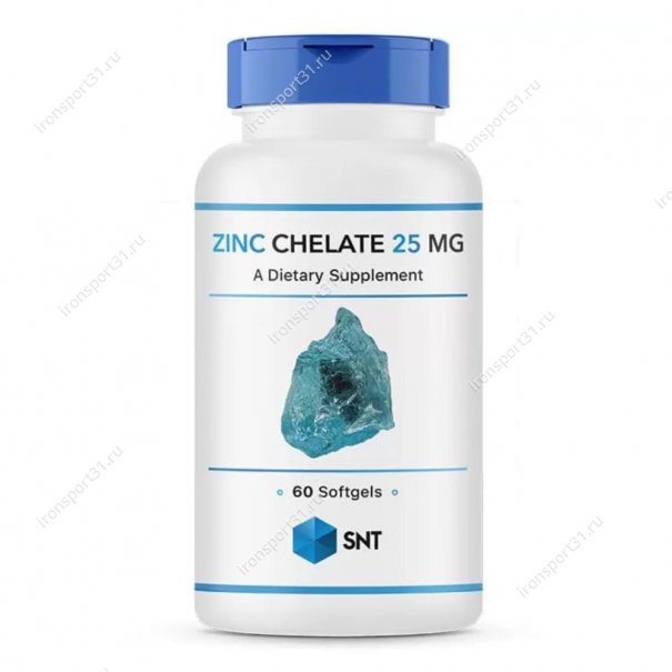 Zinc Chelate 25 mg 60 капс