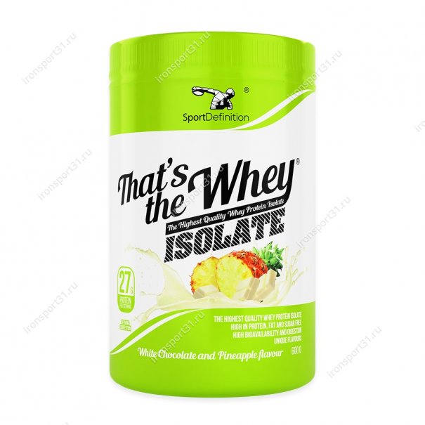 That's The Whey Isolate 600 гр