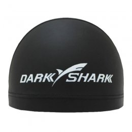 Шапочка для плавания Dark Shark лайкра (чёрный)