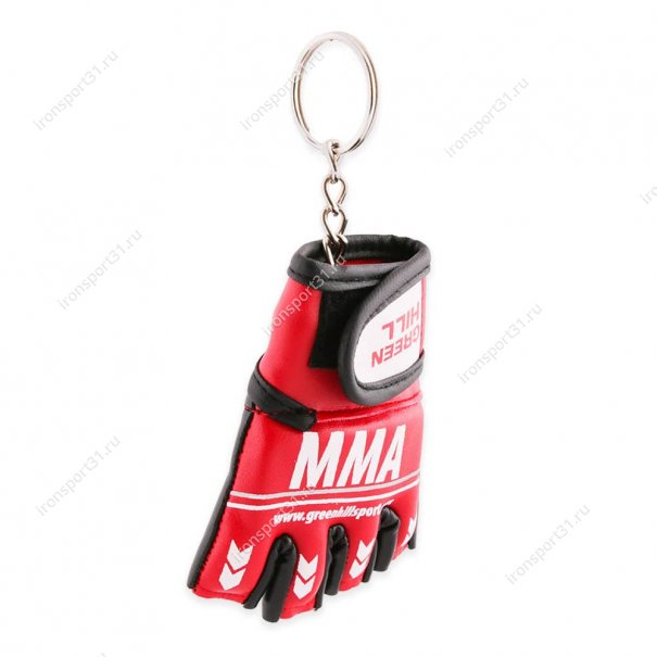 Брелок перчатки MMA Green Hill (красный)