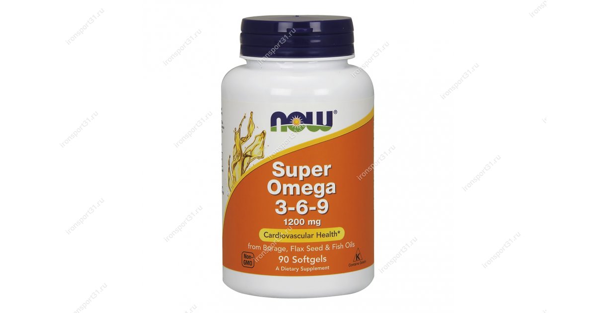 Super Omega 3-6-9 1200 mg 90 капс 