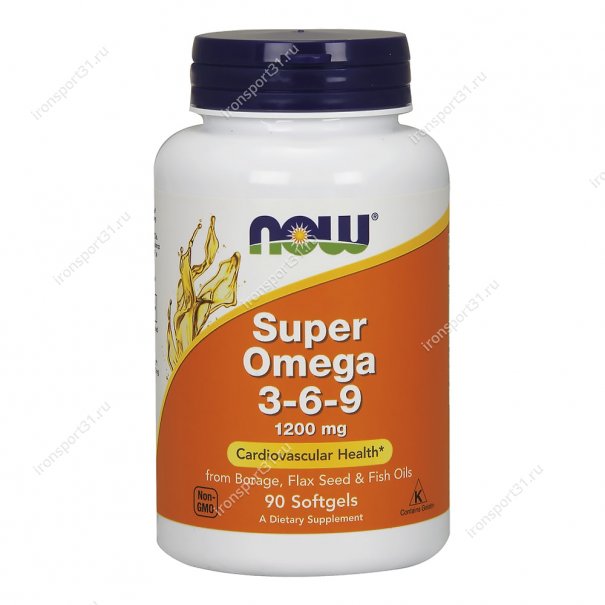 Super Omega 3-6-9 1200 mg 90 капс