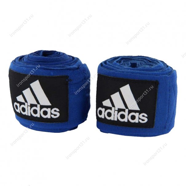 Боксерские бинты Adidas AIBA New (синий)