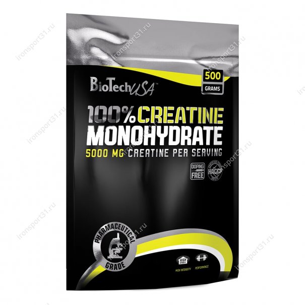 100% Creatine Monohydrate (пакет) 500 гр