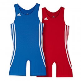 Борцовское трико детское Adidas Pack Kids (красный/синий)