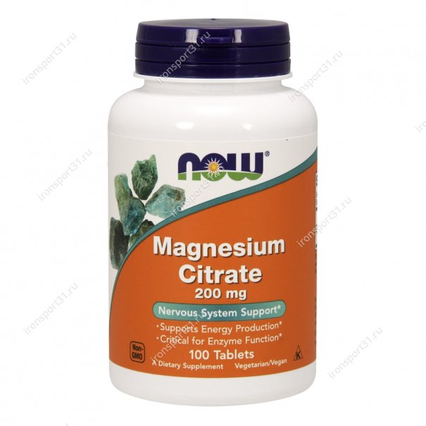 Magnesium Citrate 200 mg 100 таб