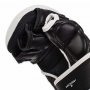 Перчатки тренировочные для ММА Adidas Hybrid Training кожа/PU (чёрный/белый)