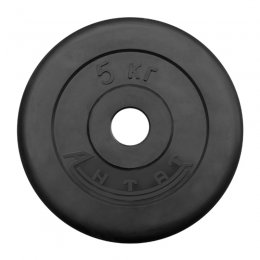 Диск обрезиненный Антат (чёрный) d: 31 мм, 5 кг