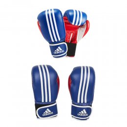 Перчатки боксёрские Adidas Response, PU (синий/красный/белый)