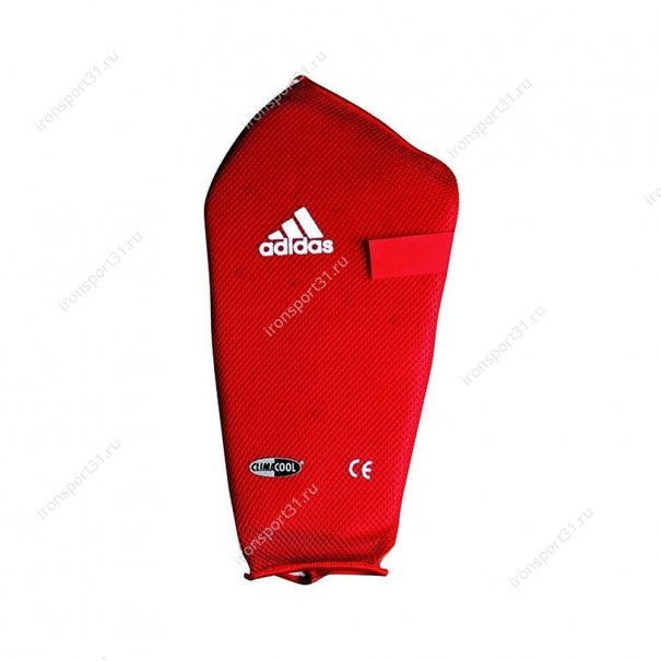 Защита голени Adidas эластик (красный)
