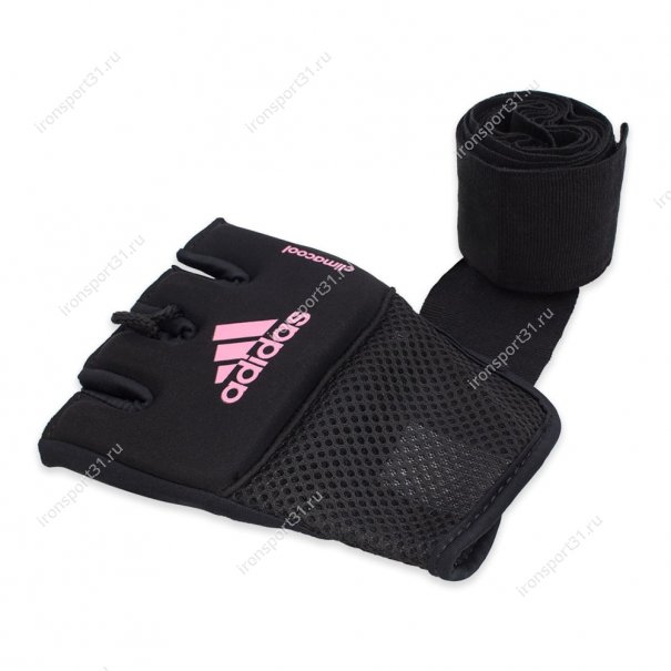 Накладки внутренние Adidas Quick Wrap Gloves Mexican гелевые (чёрный)