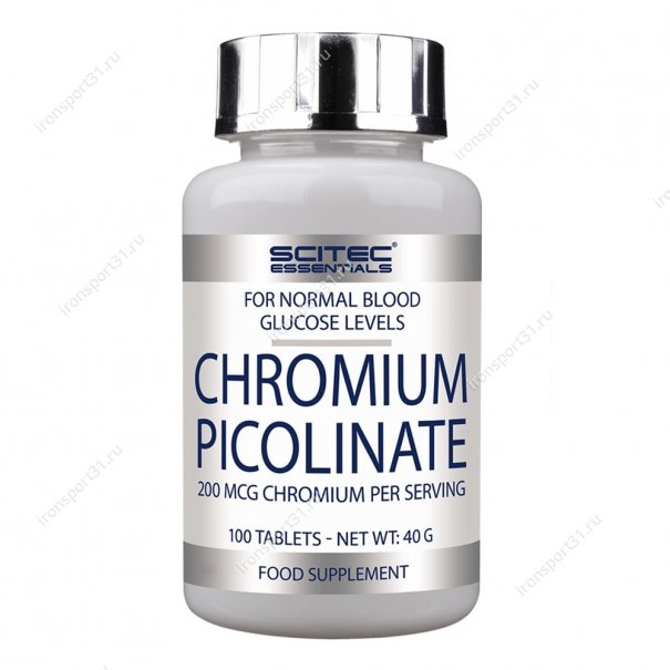 Chromium Picolinate 200 mcg 100 таб