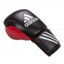 Перчатки боксёрские Adidas Response PU (чёрный/красный)