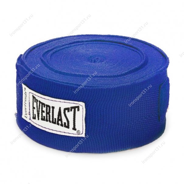 Боксерские бинты Everlast Classic х/б (синий)