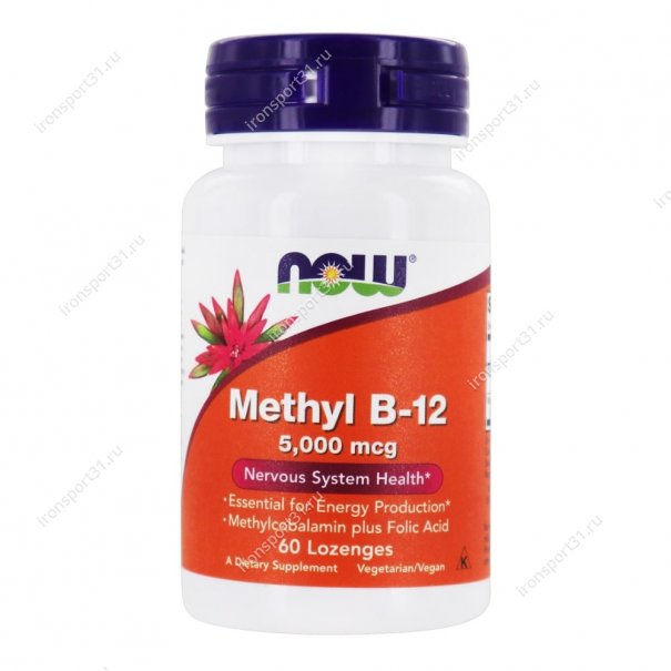 Methyl B-12 5000 mcg 60 таб
