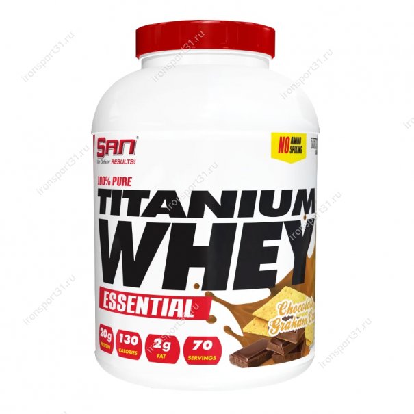 100% Pure Titanium Whey Protein 2240 гр