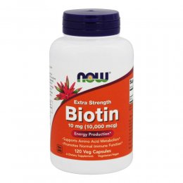 Biotin 10 mg (10,000 mcg) 120 капс