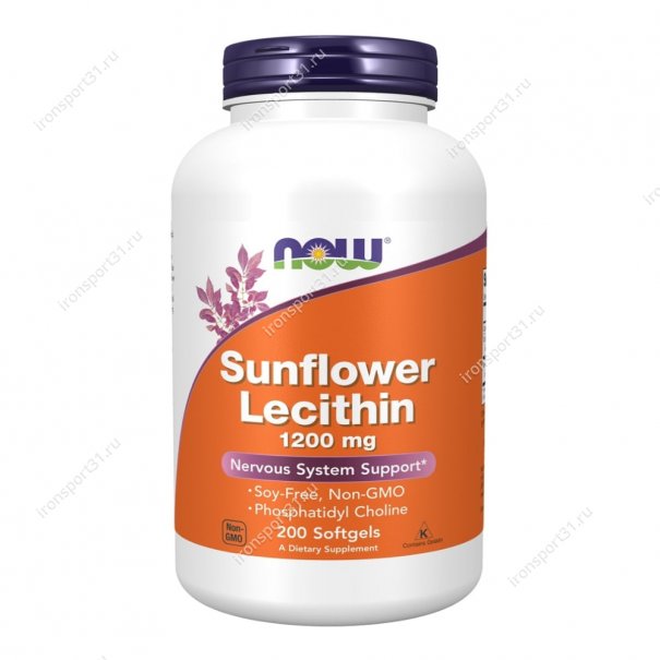 Sunflower Lecithin 1200 mg 200 капс