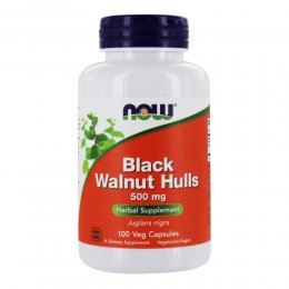Black Walnut Hulls 500 mg 100 капс
